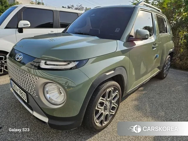 Hyundai Casper 2023 Светло-зеленый из Кореи