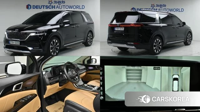 Kia Carnival 4th generation 2021 Черный из Кореи