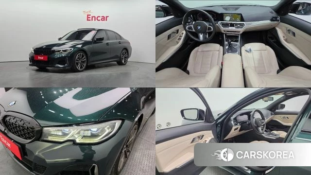 BMW 3 Series (G20) 2020 Темно-зеленый из Кореи