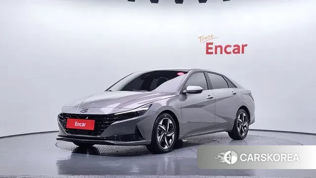Hyundai Avante (CN7) 2022 Серебряный из Кореи