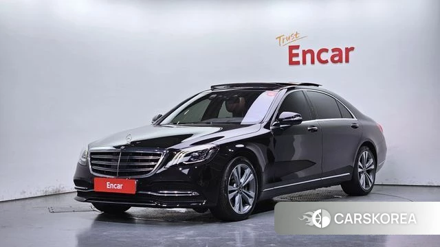 Mercedes-Benz S-Class W222 2018 Черный из Кореи