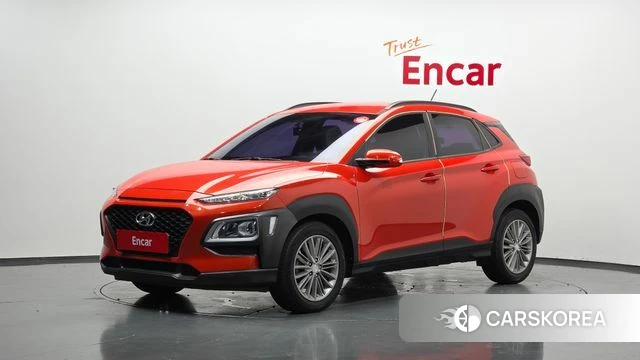 Hyundai Kona 2018 Оранжевый из Кореи