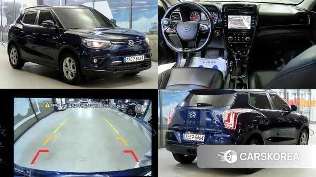Ssangyong Berry New Tivoli 2020 Синий из Кореи