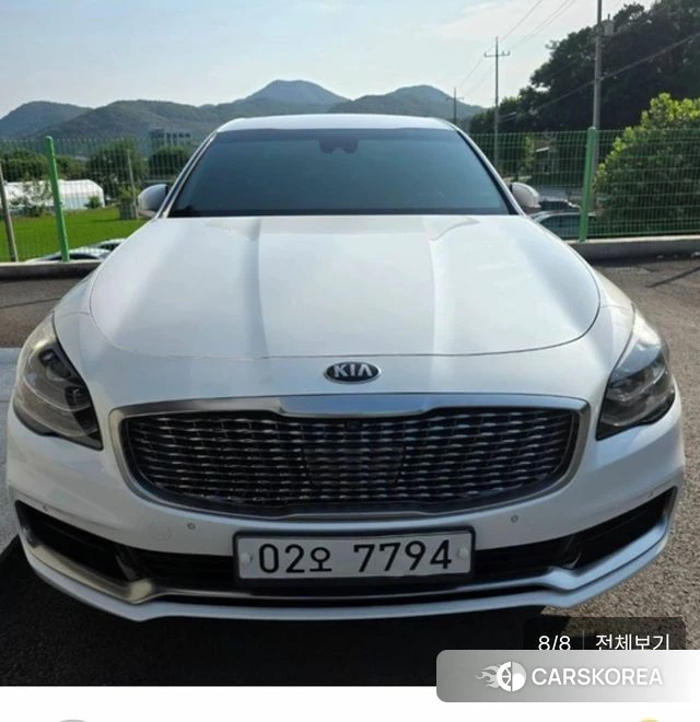 Kia More K9 2019 Белый из Кореи