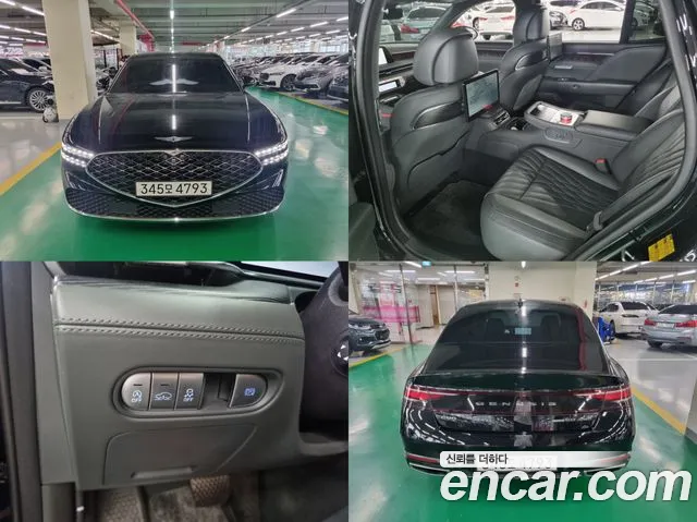 Genesis G90 (RS4) 2022 Черный из Кореи