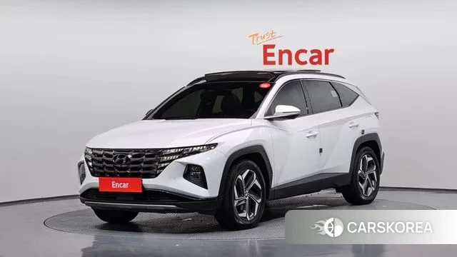 Hyundai Tucson (NX4) 2021 Белый из Кореи