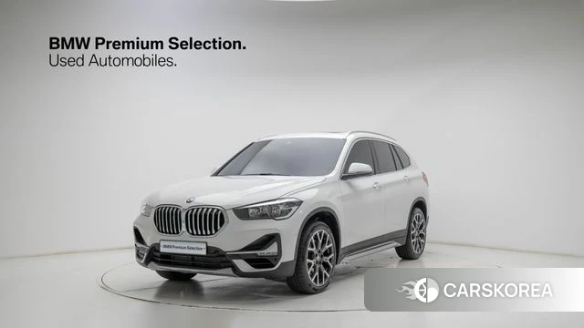 BMW X1 (F48) 2022 Белый из Кореи
