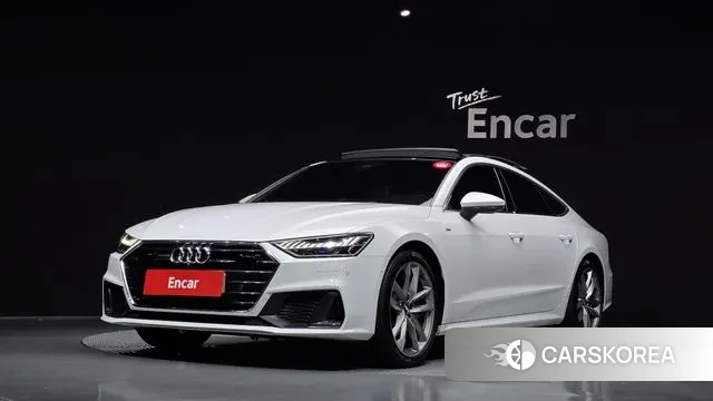 Audi A7 (4K) 2020 Белый из Кореи