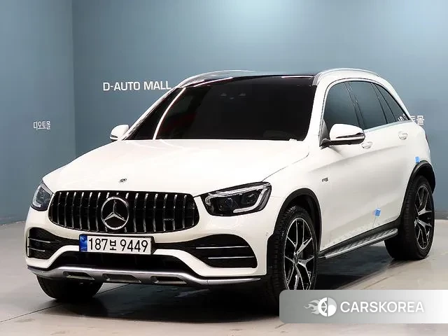 Mercedes-Benz GLC-Class X253 2022 Белый из Кореи