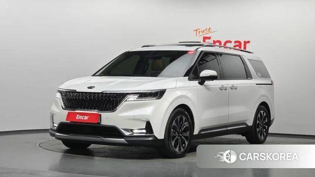 Kia Carnival 4th generation 2021 Белый из Кореи