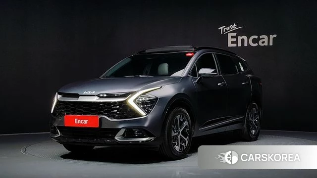 Kia Sportage 5th Generation Hybrid 2021 Серый из Кореи
