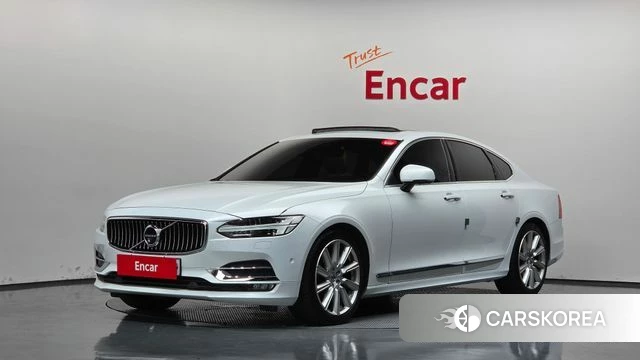 Volvo S90 2018 Белый из Кореи