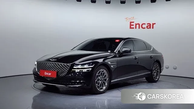 Genesis G80 (RG3) 2020 Черный из Кореи