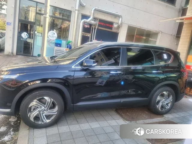 Hyundai The New Santa Fe 2021 Черный из Кореи