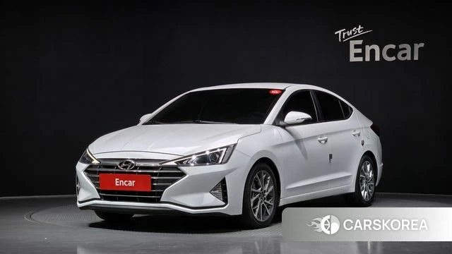Hyundai The New Avante AD 2019 Белый из Кореи