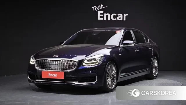 Kia More K9 2018 Синий из Кореи