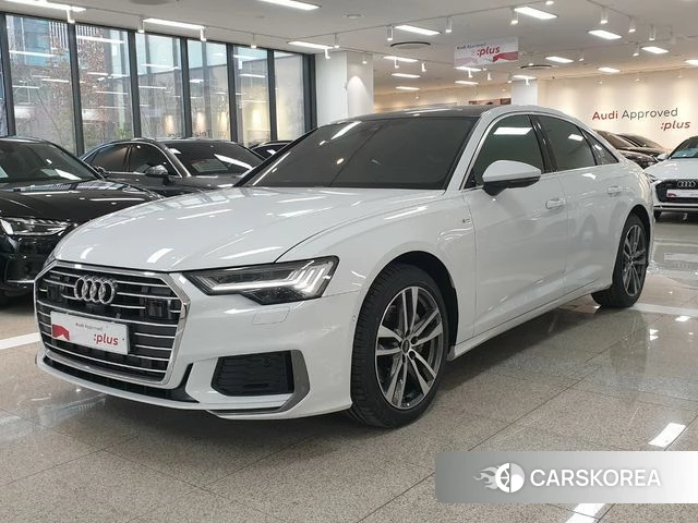 Audi A6 (C8) 2023 Белый из Кореи