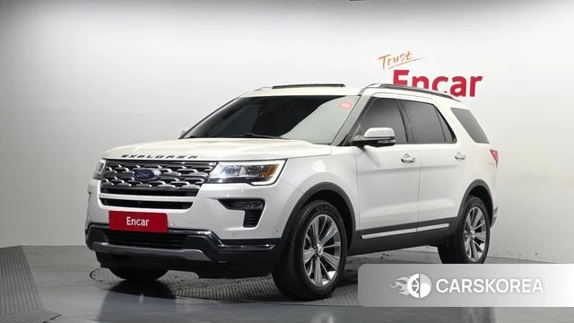 Ford Explorer 2018 Белый из Кореи