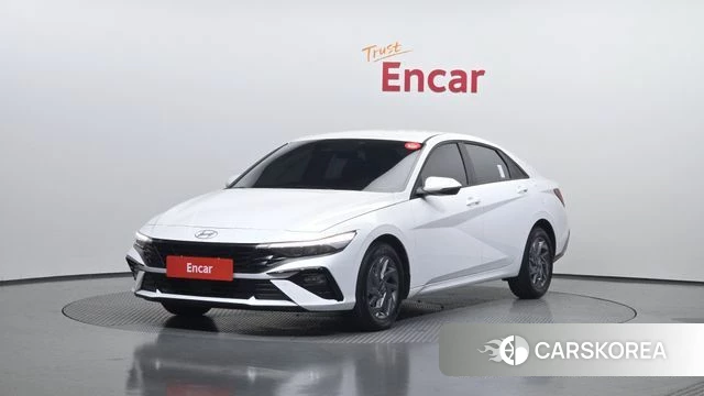 Hyundai The New Avante Hybrid (CN7) 2025 Белый из Кореи