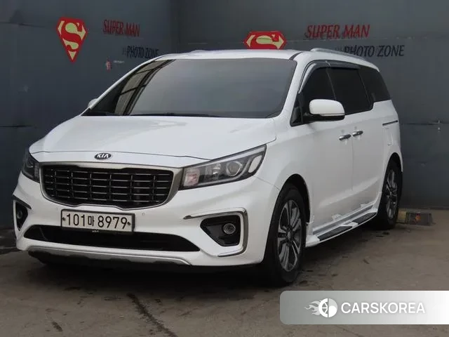Kia The New Carnival 2018 Белый из Кореи