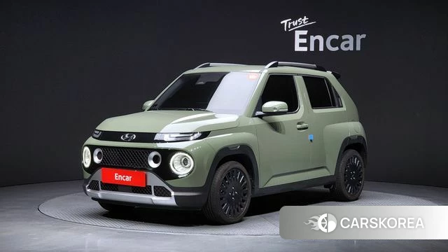 Hyundai Casper 2022 Темно-зеленый из Кореи