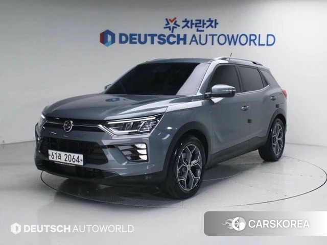 Ssangyong Beautiful Korando 2019 Серый из Кореи