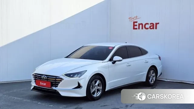 Hyundai Sonata (DN8) 2019 Белый из Кореи