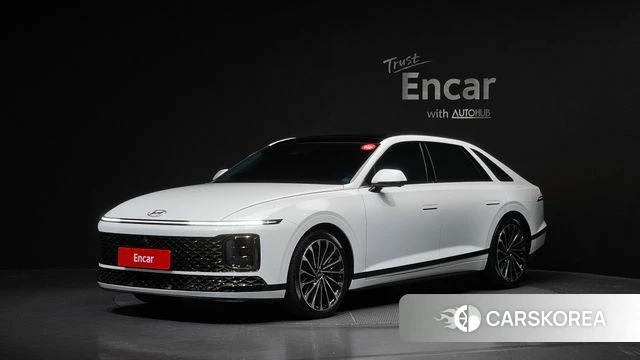 Hyundai Grandeur Hybrid (GN7) 2023 Белый из Кореи