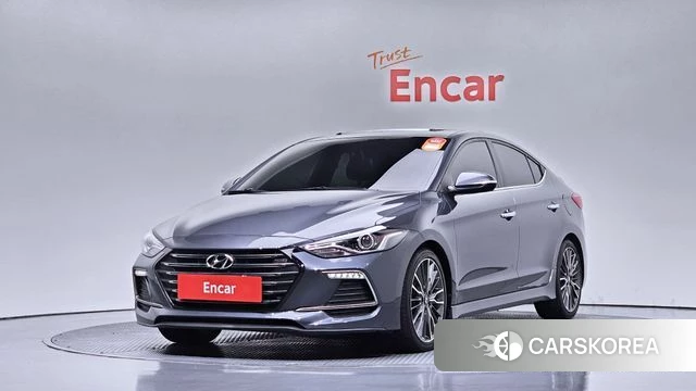 Hyundai Avante AD 2018 Серый из Кореи