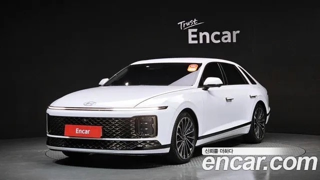 Hyundai Grandeur Hybrid (GN7) 2023 Белый из Кореи