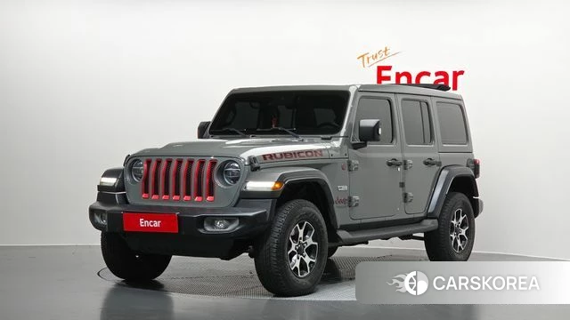 Jeep Wrangler (JL) 2021 Серый из Кореи