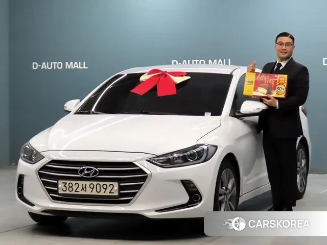 Hyundai Avante AD 2018 Белый из Кореи