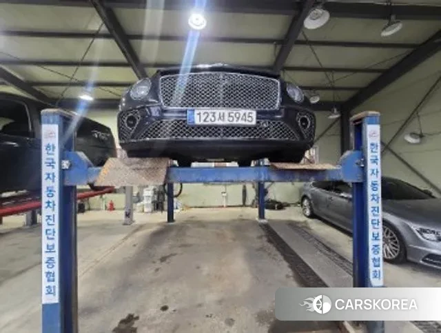 Bentley Continental GT 3rd Generation 2019 Синий из Кореи