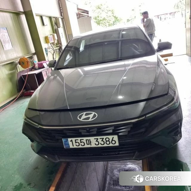Hyundai The New Avante (CN7) 2025 Серый из Кореи