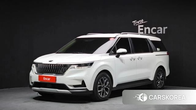 Kia Carnival 4th generation 2021 Белый из Кореи