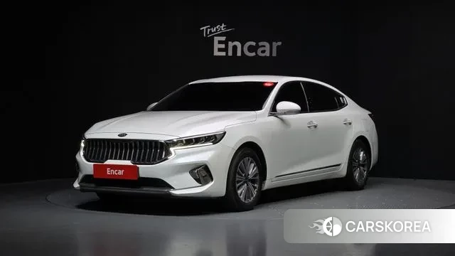 Kia K7 Premier Hybrid 2021 Белый из Кореи