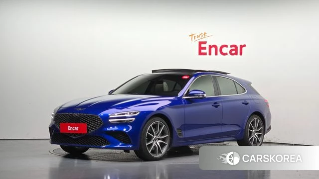 Genesis The New G70 Shooting Brake 2025 Синий из Кореи