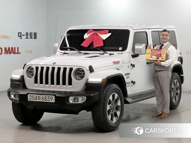 Jeep Wrangler (JL) 2019 Белый из Кореи