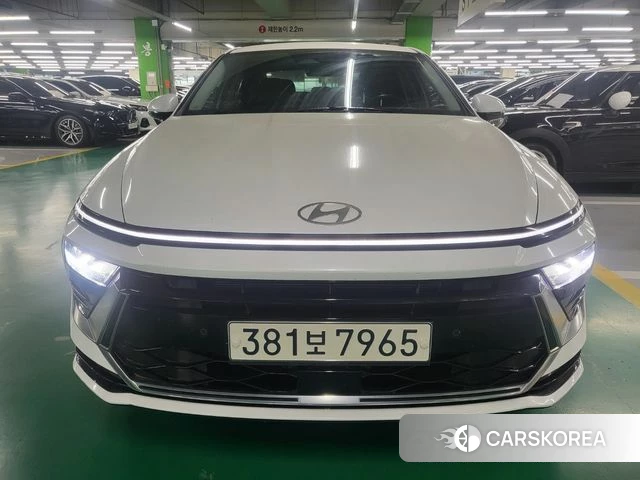 Hyundai Sonata D Edge (DN8) 2023 Белый из Кореи