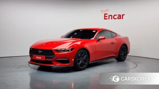 Ford Mustang 7th Generation 2024 Красный из Кореи