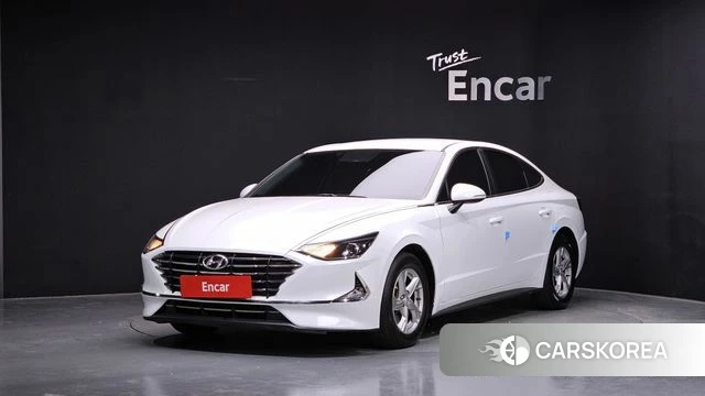 Hyundai Sonata (DN8) 2021 Белый из Кореи