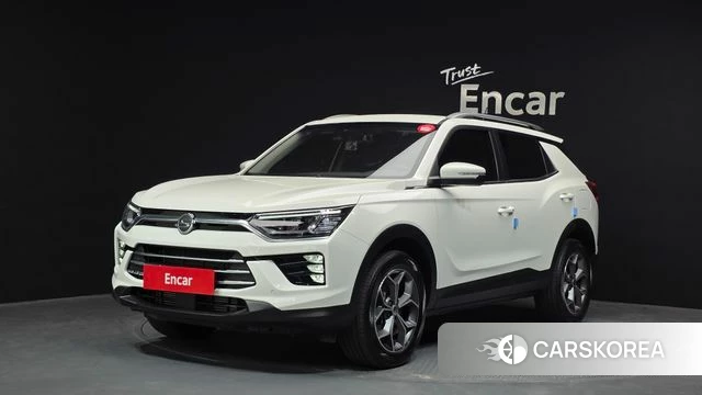 Ssangyong Beautiful Korando 2022 Белый из Кореи