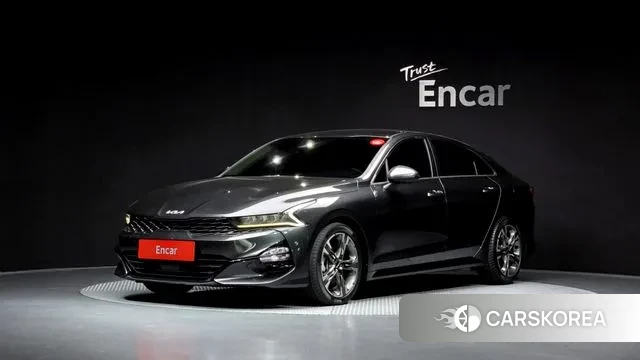 Kia K5 3rd generation 2022 Серый из Кореи