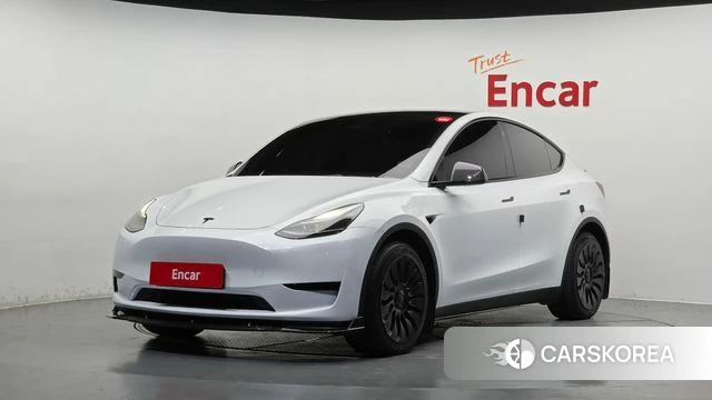 Tesla Model Y 2024 Белый из Кореи