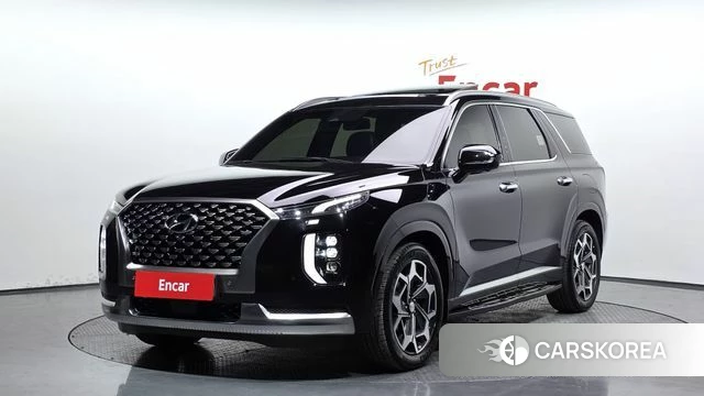 Hyundai Palisade 2022 Черный из Кореи