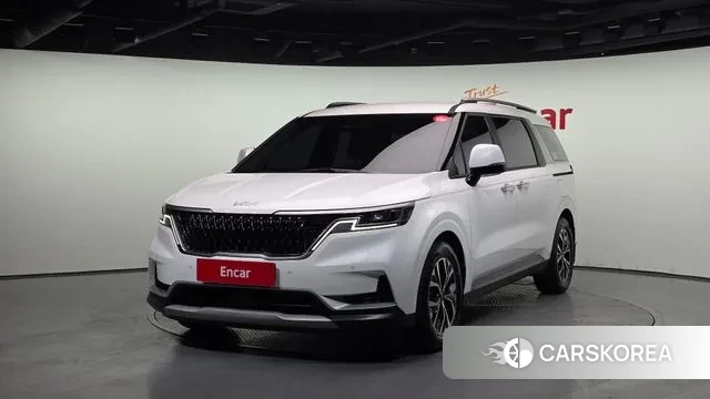 Kia Carnival 4th generation 2021 Белый из Кореи