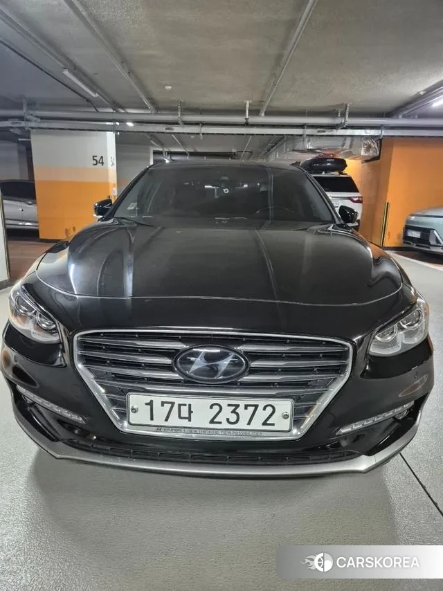 Hyundai Grandeur IG 2018 Черный из Кореи