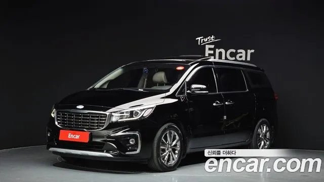Kia The New Carnival 2020 Черный из Кореи