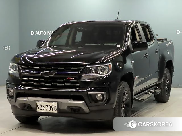 Chevrolet (GM Daewoo) Real New Colorado 2022 Черный из Кореи