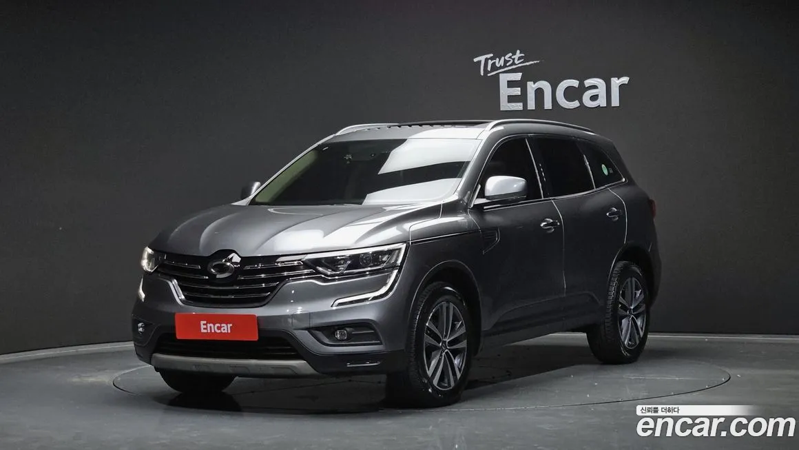 Renault Korea (Samsung) QM6 2018 Серебристо-серый из Кореи